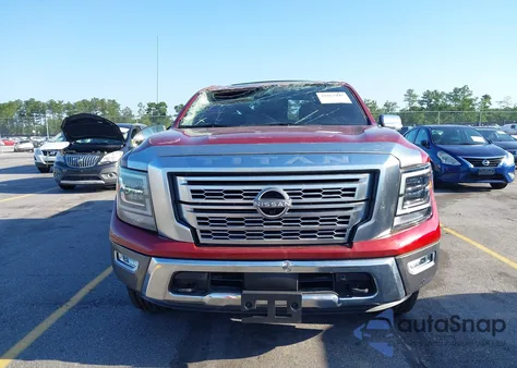 2021 Nissan Titan Sv/Sl/Pro-4X/Platinum Reserve from USA, damaged, VIN 1N6AA1ED4MN525555